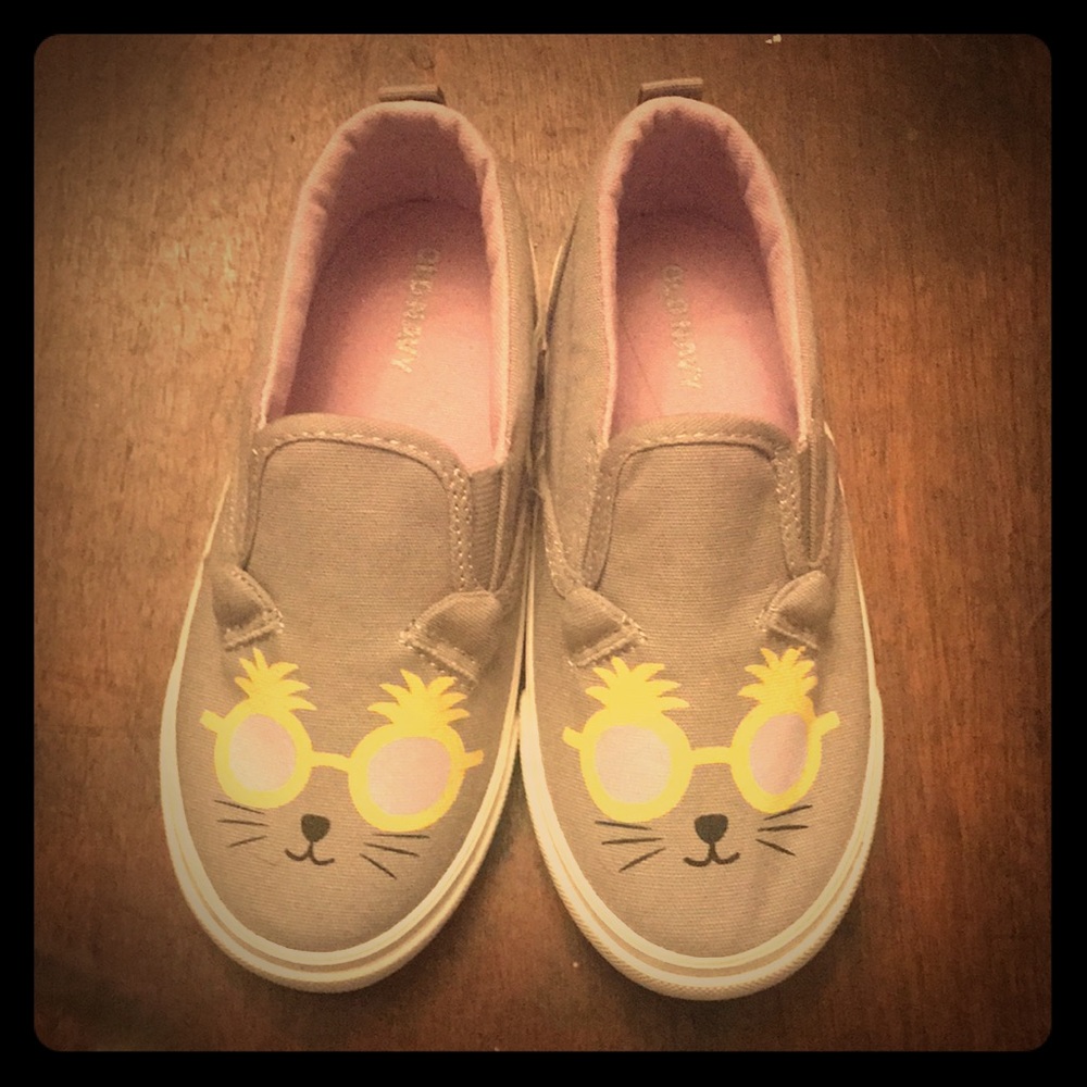 Toddler Girl Old Navy slip on sneakers